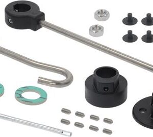 KIT FERMO A PARETE CON ASTA LUNGA 250 mm