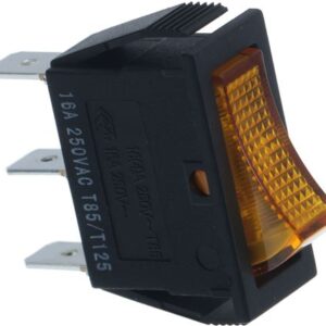 INTERRUTTORE UNIPOLARE ARANCIO 16A 250V