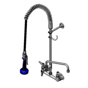 PRE-RINSE: 8" WALL MOUNT, CERAMAS, ADF