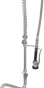 DOCCIA PRELAVAGGIO INOX 1140 mm C/RUB.