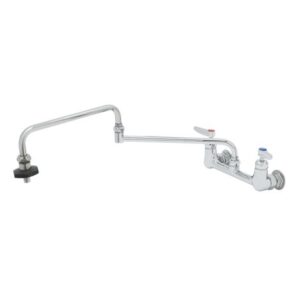 POT FILLER, WALL MOUNT, 8" CENTERS,