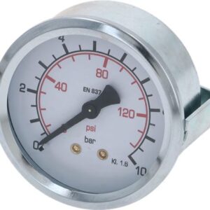 MANOMETRO VAPORE MM63 BAR 0-10