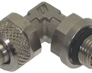 RACCORDO AD ANGOLO 1/8"M ø 8/6 NICHEL