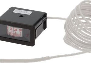 TELETERMOMETRO NERO 58x25 mm -40+40°C