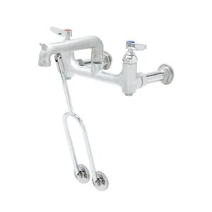 SERVICE SINK FAUCET, WALL MOUNT, 8"