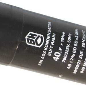CONDENSATORE DI AVVIO  40 mf 250V