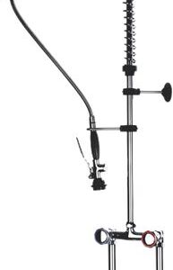 RUBINETTO BIFORO CON RIALZO 320 mm