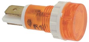 LAMPADA SPIA ARANCIO 230V