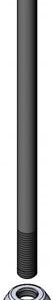 B-1210-16 GLASS FILLER PEDESTAL & FLANGE