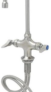 STAINLESS STEEL DOUBLE PANTRY FAUCET,