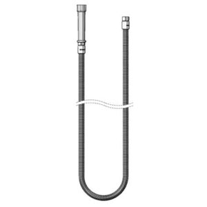 108" FLEXIBLE STAINLESS STEEL HOSE W/