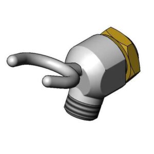 WALL HOOK: 3/4-14UN MALE OUTLET, 3/8"