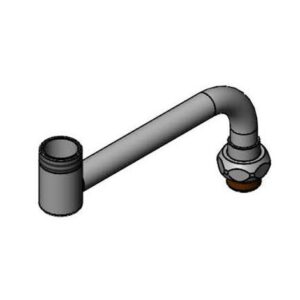 6" BACK SECTION FOR DOUBLE-JOINT NOZZLE