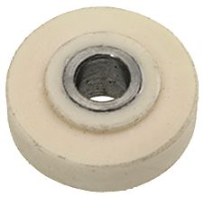 RUOTA CARRELLO IN PTFE ø 22-6x10 mm