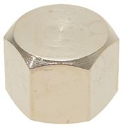 TAPPO ø 1/8"F IN OTTONE