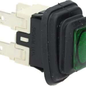 INTERRUTTORE BIPOLARE VERDE 16A 250V