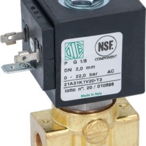 ELETTROVALVOLA ODE 2 VIE ø 1/8" 24VAC 8W