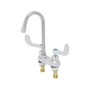 4" CENTERSET FAUCET, DECK MOUNT, SWIVEL