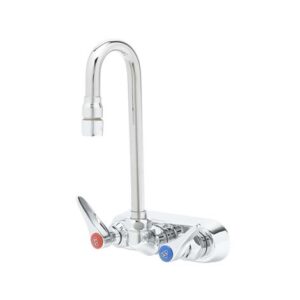 4" WORKBOARD FAUCET, WALL MOUNT, CERAMAS