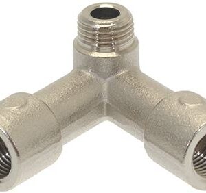 RACCORDO 3 VIE ø 1/8"F-1/8"F-1/8"M