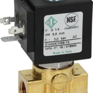 ELETTROVALVOLA ODE 2 VIE ø 1/4" 24VAC 8W