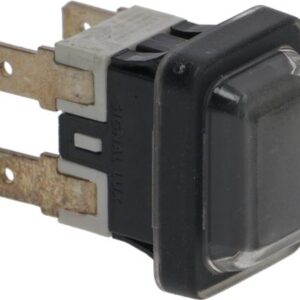 PULSANTE BIPOLARE NERO 10A 250V