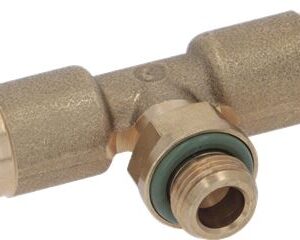 RACCORDO A "T" GIREVOLE ø 1/8"M-6 mm