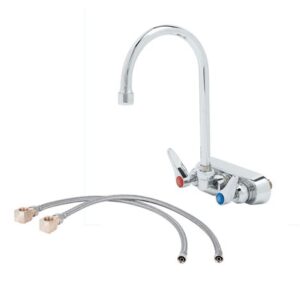 WORKBOARD FAUCET, 4" WALL MOUNT,