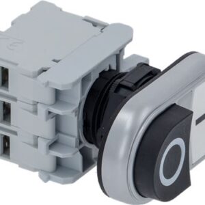 PULSANTIERA O-I BIANCO-NERO 10A 400V
