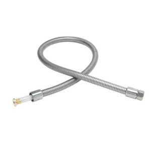 50" FLEXIBLE STAINLESS STEEL HOSE, LESS