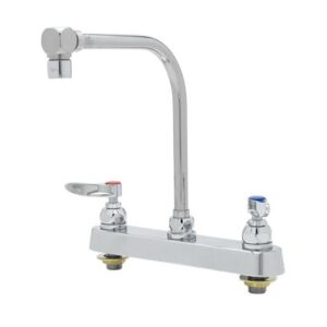 WORKBOARD FAUCET, 8" DECK MOUNT,