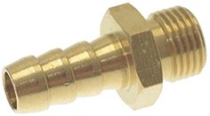 RACCORDO ø 1/8"M PORTAGOMMA ø 7 mm