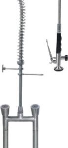 DOCCIA PRELAVAGGIO INOX 1240 mm