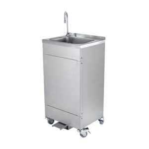 PORTABLE SINK W/ FOOT PUMP & SWIVEL
