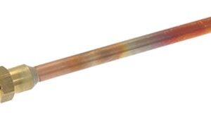 VALVOLA DI SERVIZIO CON TUBO L100 ø 6 mm