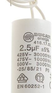 CONDENSATORE DUCATI ENERGIA 2,5µF C/CAVO