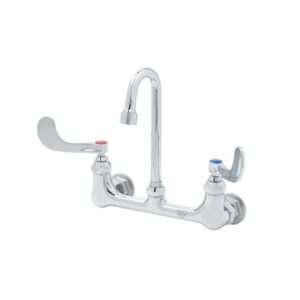 8" WALLMOUNT FAUCET, VR AERATOR, 132X