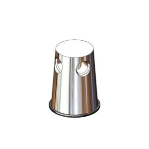 TURRET WITH TWO 90 DEGREE SIDE OUTLETS