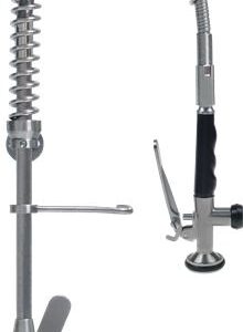 DOCCIA PRELAVAGGIO INOX 650 mm