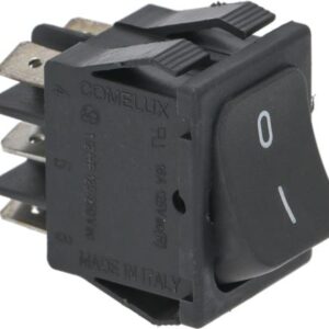 DEVIATORE BIPOLARE NERO 16A 250V