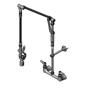 PRE-RINSE UNIT: ROTO-FLEX DESIGN, 8"