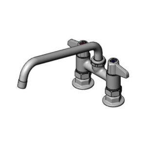 4" DECK MOUNT MIXING FAUCET WITH EQUIP