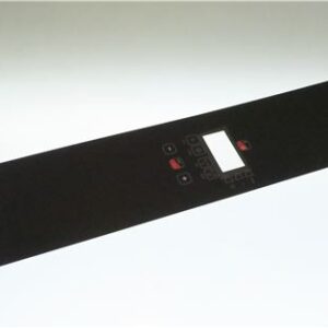 TARGA COMANDI ADESIVA 670x160 MM