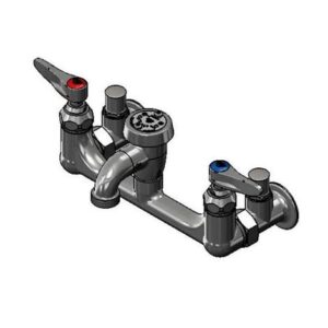 SERVICE SINK FAUCET: 8" WALL MOUNT, VAC