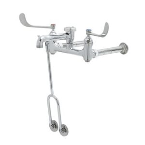 SERVICE SINK FAUCET, WALL MOUNT, 8"