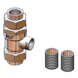 BACKFLOW PREVENTER, 3/4" NPT, DESIGNED
