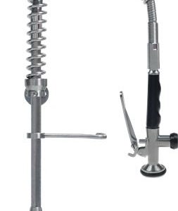 DOCCIA PRELAVAGGIO INOX 650 mm
