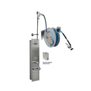 50' EPOXY COATED OPEN HOSE REEL W/