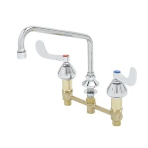 8" CONCEALED WIDESPREAD FAUCET, 9-1/2"