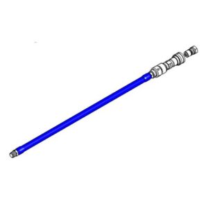 WATER HOSE, 3/8" NPT X 48" LONG,